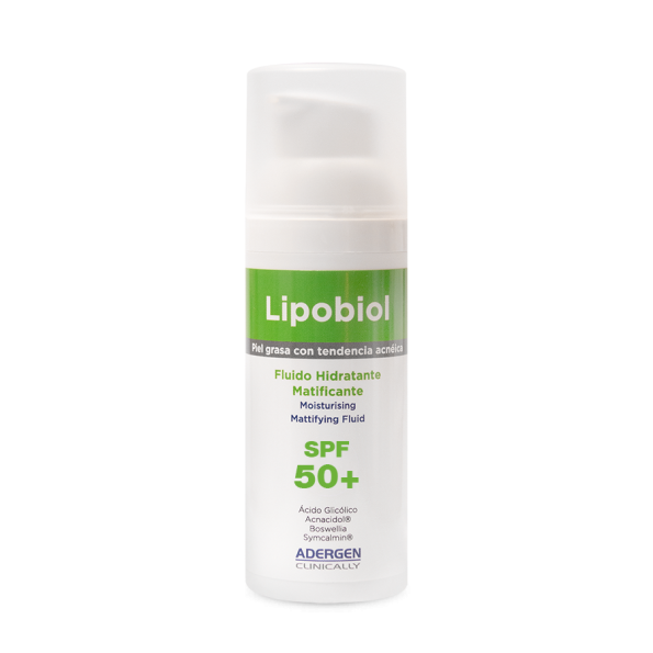 Lipobiol - Fluido Hidratante Matificante SPF50+